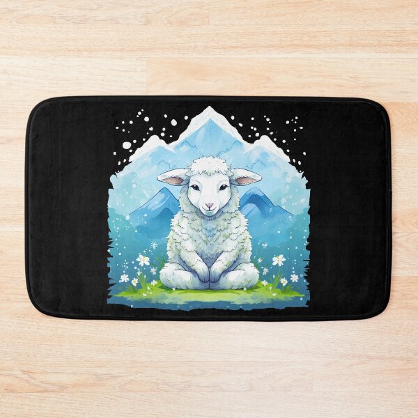 Item preview, Meditation - sheep in a funny style designed and sold by Andrea-Design.