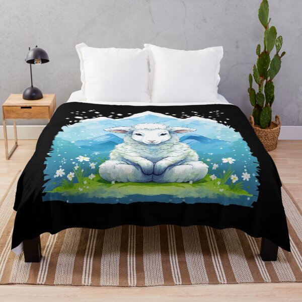 Item preview, Meditation - sheep in a funny style designed and sold by Andrea-Design.