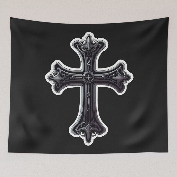 Item preview, Dark Gothic Cross - Goth Alt Girl Aesthetic designed and sold by MadnessEnvelope.