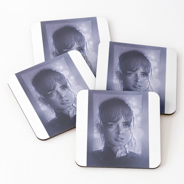Item preview, Ana Da Armas (bladerunner) /mixed media on Gris paper (A4 size) designed and sold by Gustaf Engström.