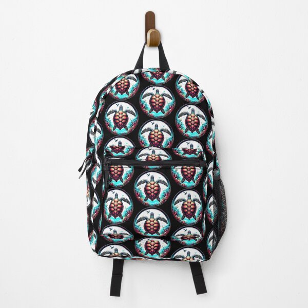 Item preview, REEF SEA TURTLE- BLACK designed and sold by Marlon Oseguera.