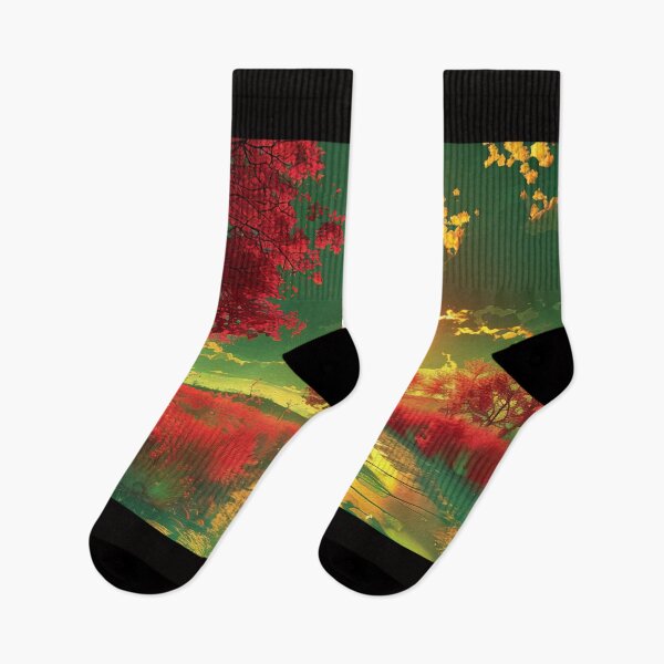 Item preview, CRIMSON LEAVES AGLOW designed and sold by ArtbyRolleen.