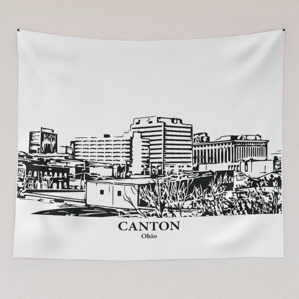 Item preview, Canton - Ohio designed and sold by Lakeric Cityscapes.
