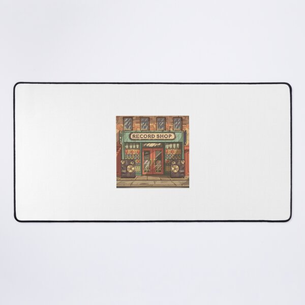 Item preview, Record shop designed and sold by OldSchoolRetro.