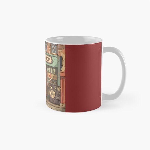 Item preview, Record shop designed and sold by OldSchoolRetro.