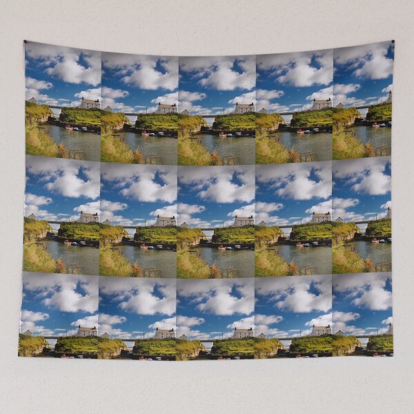 Item preview, September Sunshine at Seaton Sluice designed and sold by Violaman.
