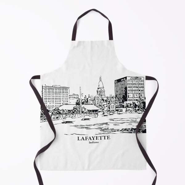 Item preview, Lafayette - Indiana designed and sold by Lakeric Cityscapes.