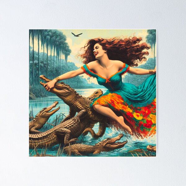 Item preview, Florida Woman Number 10 designed and sold by FloridaWildOnes.