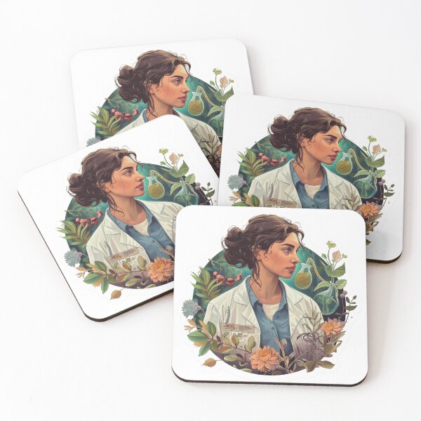 Item preview, Female scientist designed and sold by CraftPower.