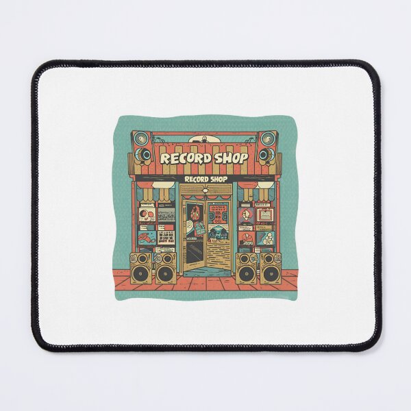 Item preview, Record shop designed and sold by OldSchoolRetro.