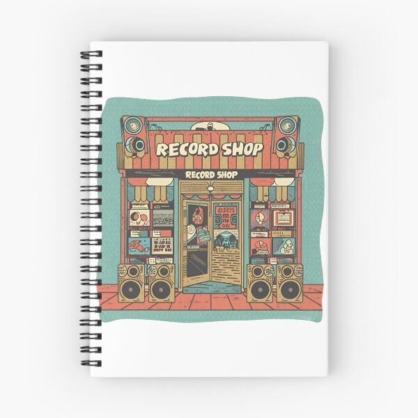 Item preview, Record shop designed and sold by OldSchoolRetro.