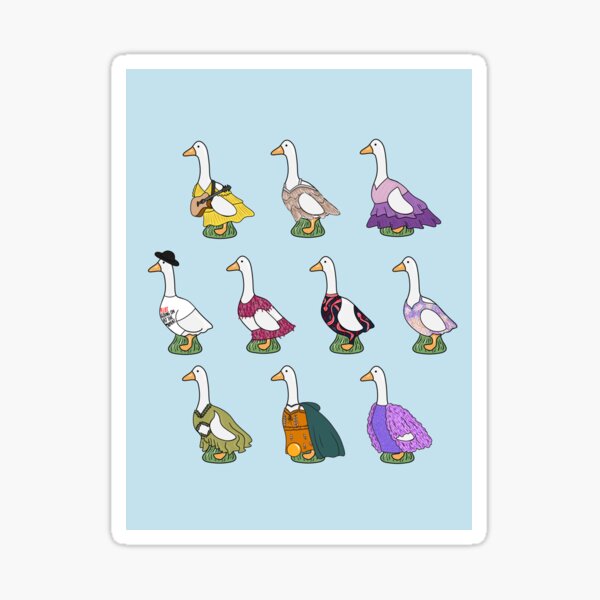 Silly Goose Wearing Birthday Hat - Silly Goose - Magnet