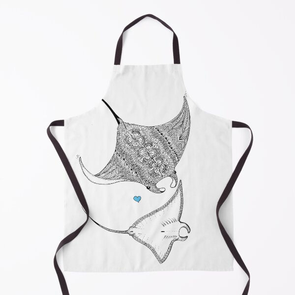 Item preview, Double Manta Blue Heart designed and sold by Wildink88.
