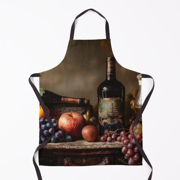Item preview, 17th Century Charcuterie with Wine and Fruit. designed and sold by dstarj.