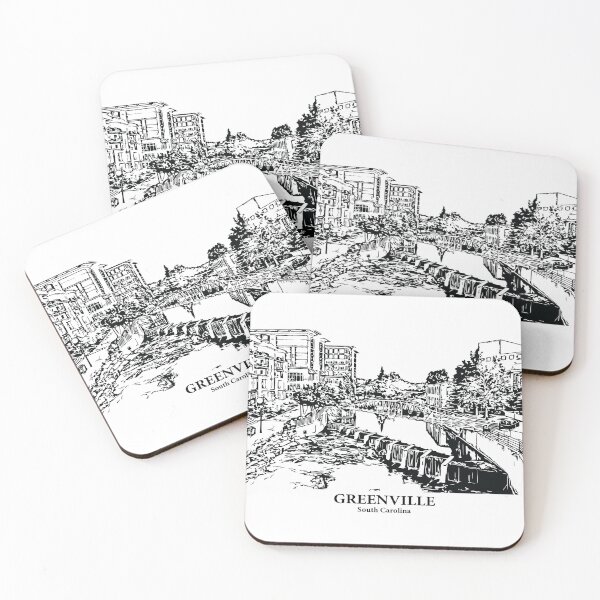 Item preview, Greenville - South Carolina designed and sold by Lakeric Cityscapes.