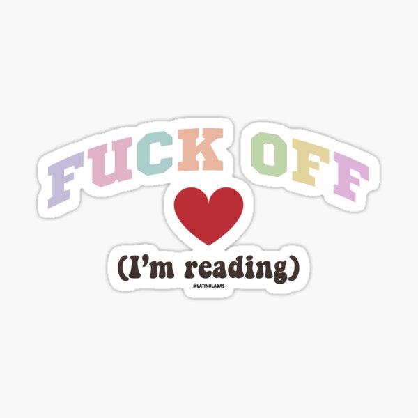 Artikel-Vorschau von Fuck Off Im Reading / Pastellfarben Buchherz Bücherwurm Ästhetischer Leseliebhaber für Kindle Booktrovert Tbr Booktok, designt und verkauft von Latinoladas.
