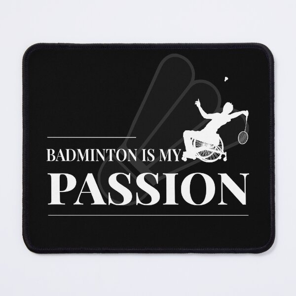 Item preview, Badminton is My Passion Wheelchair Sports designed and sold by Shiraufa.