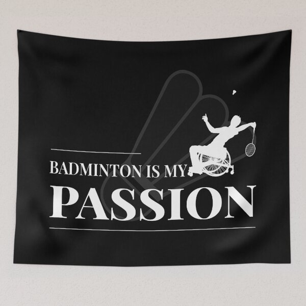 Item preview, Badminton is My Passion Wheelchair Sports designed and sold by Shiraufa.