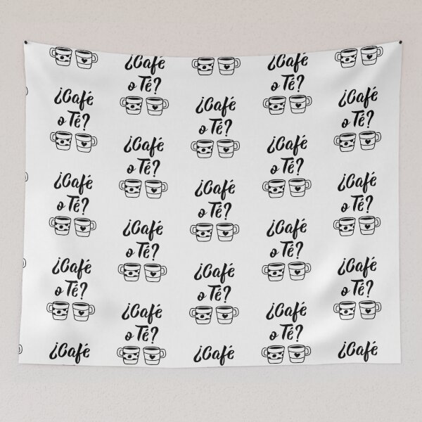Item preview, Café o té. Coffee or tea - in Spanish.  designed and sold by pidzam4e.