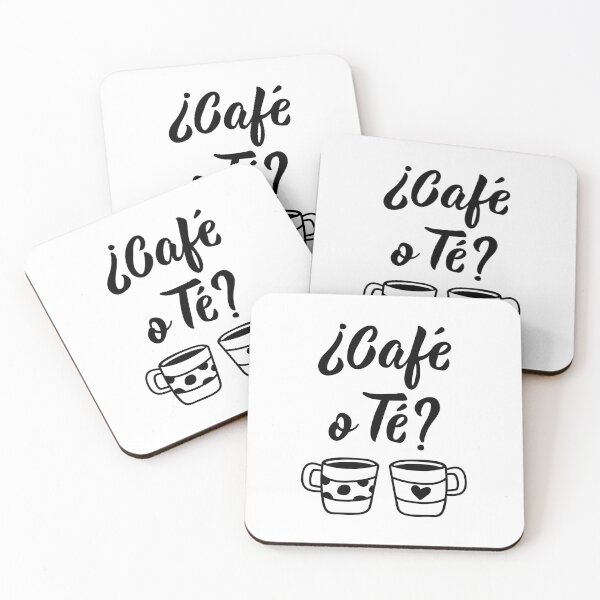 Item preview, Café o té. Coffee or tea - in Spanish.  designed and sold by pidzam4e.