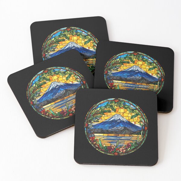 Item preview, Lake Atitlan Guatemala Stained Glass designed and sold by Neeshki.