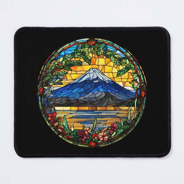 Item preview, Lake Atitlan Guatemala Stained Glass designed and sold by Neeshki.