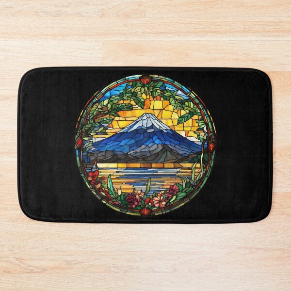 Item preview, Lake Atitlan Guatemala Stained Glass designed and sold by Neeshki.