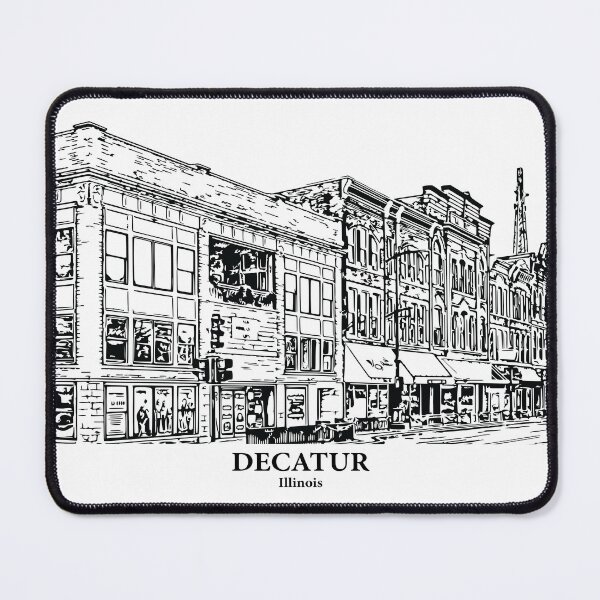 Item preview, Decatur - Illinois designed and sold by Lakeric Cityscapes.