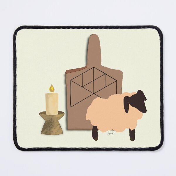 Item preview, Geometric Country Mid Century illustration designed and sold by Ldydesign.