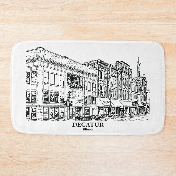 Item preview, Decatur - Illinois designed and sold by Lakeric Cityscapes.