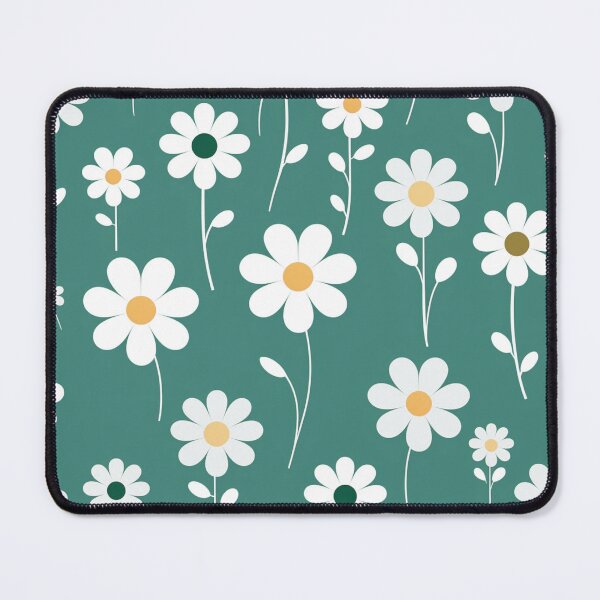 Item preview, Green White Flower Pattern Spring Aesthetic Marguerite Blasingame Jan Berenstain designed and sold by SMARTKIT DESIGNAGENCY.