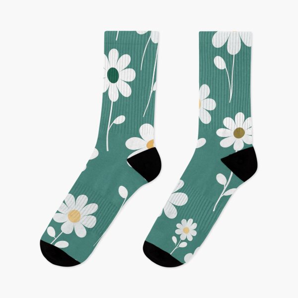 Item preview, Green White Flower Pattern Spring Aesthetic Marguerite Blasingame Jan Berenstain designed and sold by SMARTKIT  DESIGNAGENCY.