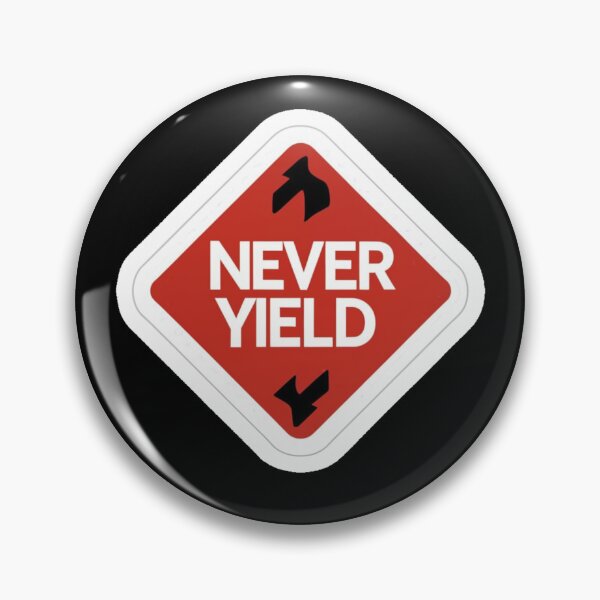 Item preview, Never Yield designed and sold by FluxAuraTees.