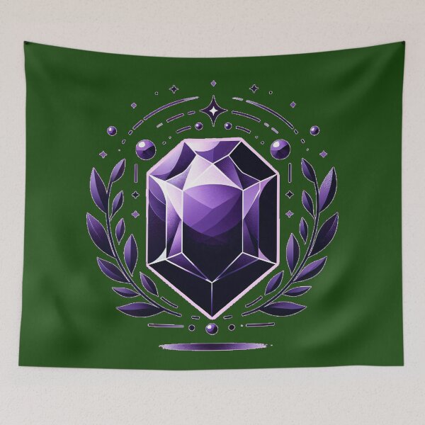 Item preview, February Birthstone.Violet Vision: The Essence of Amethyst designed and sold by leyfinder.