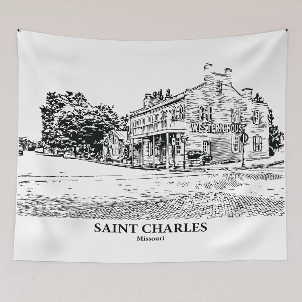 Item preview, Saint Charles - Missouri designed and sold by Lakeric Cityscapes.