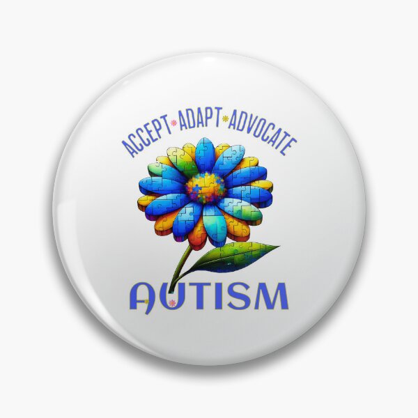 Item preview, Accept Adapt Advocate Autism designed and sold by elynne9.