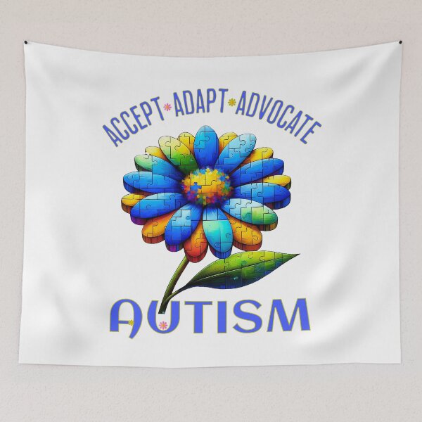 Item preview, Accept Adapt Advocate Autism designed and sold by elynne9.