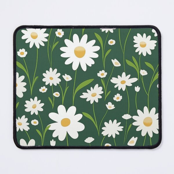 Item preview, Green White Flower Pattern Spring Aesthetic Marguerite Blasingame Jan Berenstain designed and sold by SMARTKIT  DESIGNAGENCY.