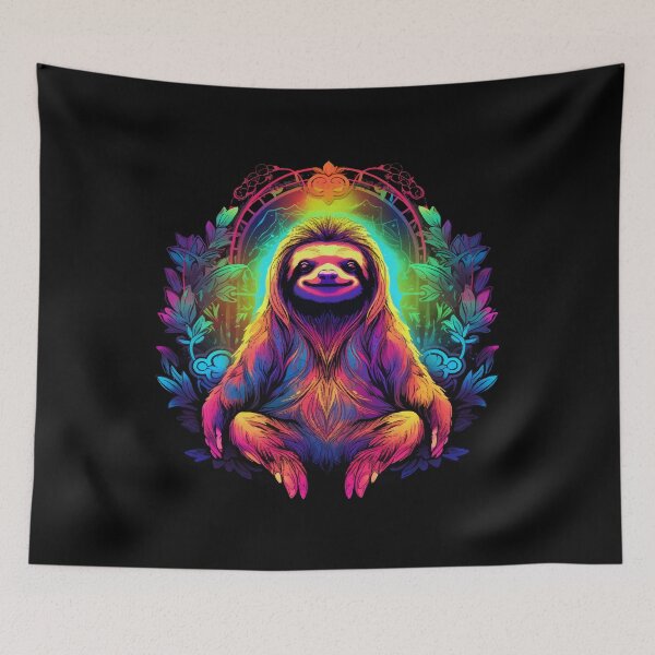 Item preview, Meditation - sloth in a funny style designed and sold by Andrea-Design.