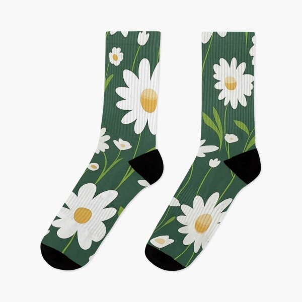 Item preview, Green White Flower Pattern Spring Aesthetic Marguerite Blasingame Jan Berenstain designed and sold by SMARTKIT  DESIGNAGENCY.