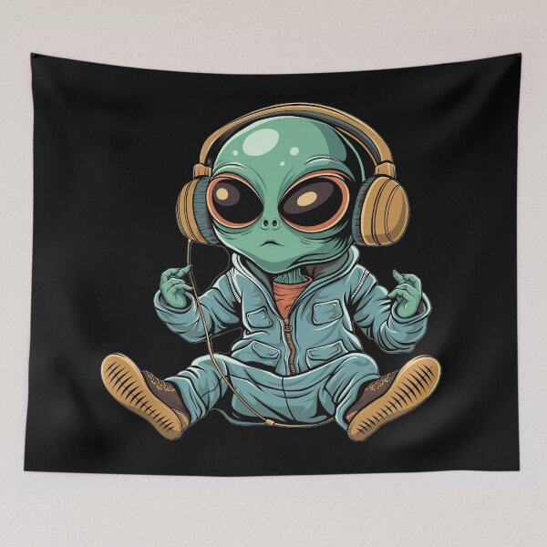 Item preview, Music Alien II designed and sold by Wiesława Smolińska.