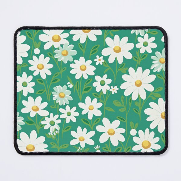Item preview, Green White Flower Pattern Spring Aesthetic Marguerite Blasingame Jan Berenstain designed and sold by SMARTKIT DESIGNAGENCY.