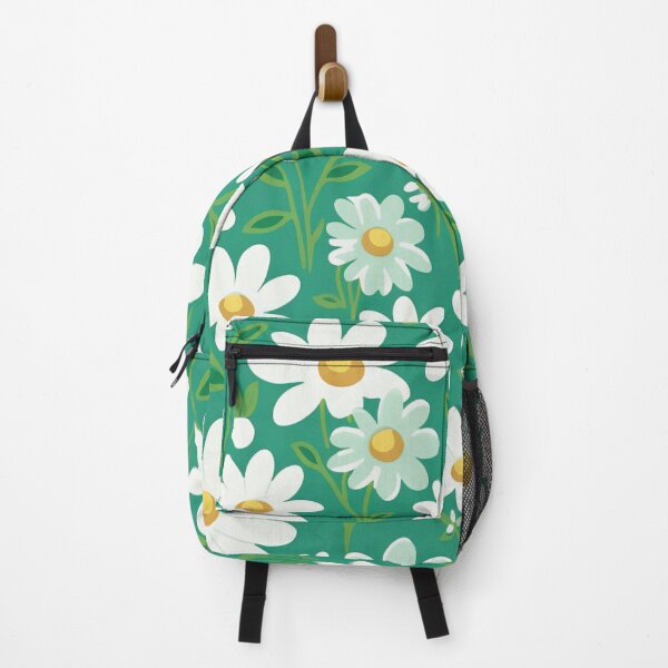 Item preview, Green White Flower Pattern Spring Aesthetic Marguerite Blasingame Jan Berenstain designed and sold by SMARTKIT DESIGNAGENCY.