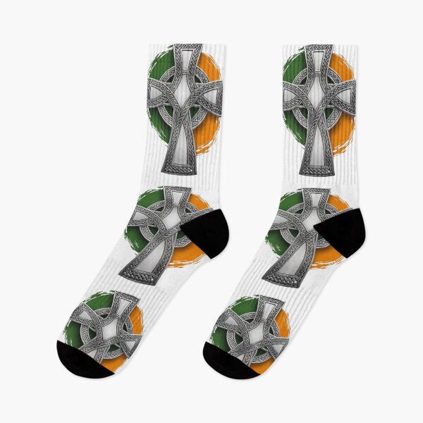 Item preview, Irish Republican Celtic Cross with Irish Tricolour designed and sold by REAL IRISH GIFTS.