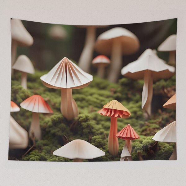 Item preview, Origami Art - Fungi Fantasy: Tales from the Enchanted Forest Floor designed and sold by ArtfulFolds.