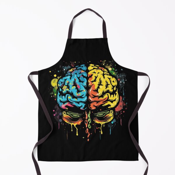 Item preview, ADHD Brain with tired eyes designed and sold by DreamVibeShirt.
