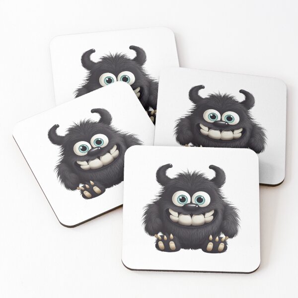 Item preview, Fluffy Cute Monster | T-Shirt designed and sold by NicolasGlowArt.
