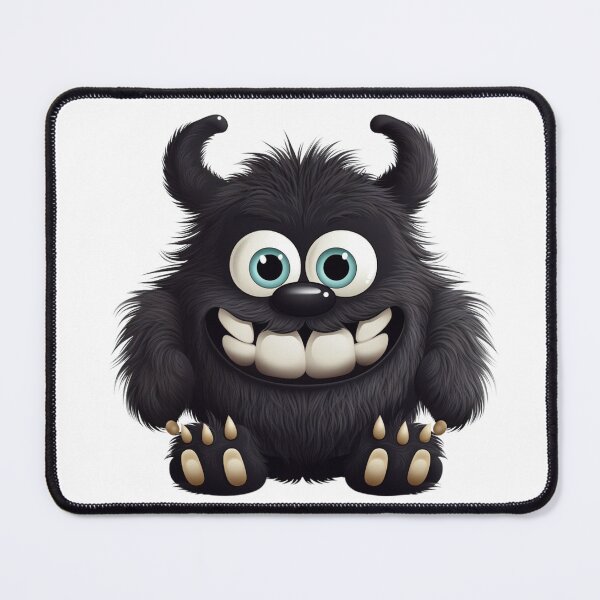 Item preview, Fluffy Cute Monster | T-Shirt designed and sold by NicolasGlowArt.