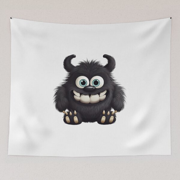 Item preview, Fluffy Cute Monster | T-Shirt designed and sold by NicolasGlowArt.
