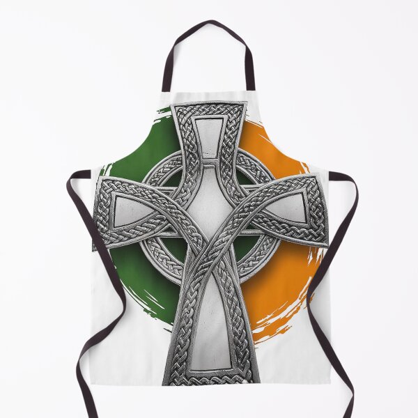 Item preview, Irish Republican Celtic Cross with Irish Tricolour designed and sold by REAL IRISH GIFTS.